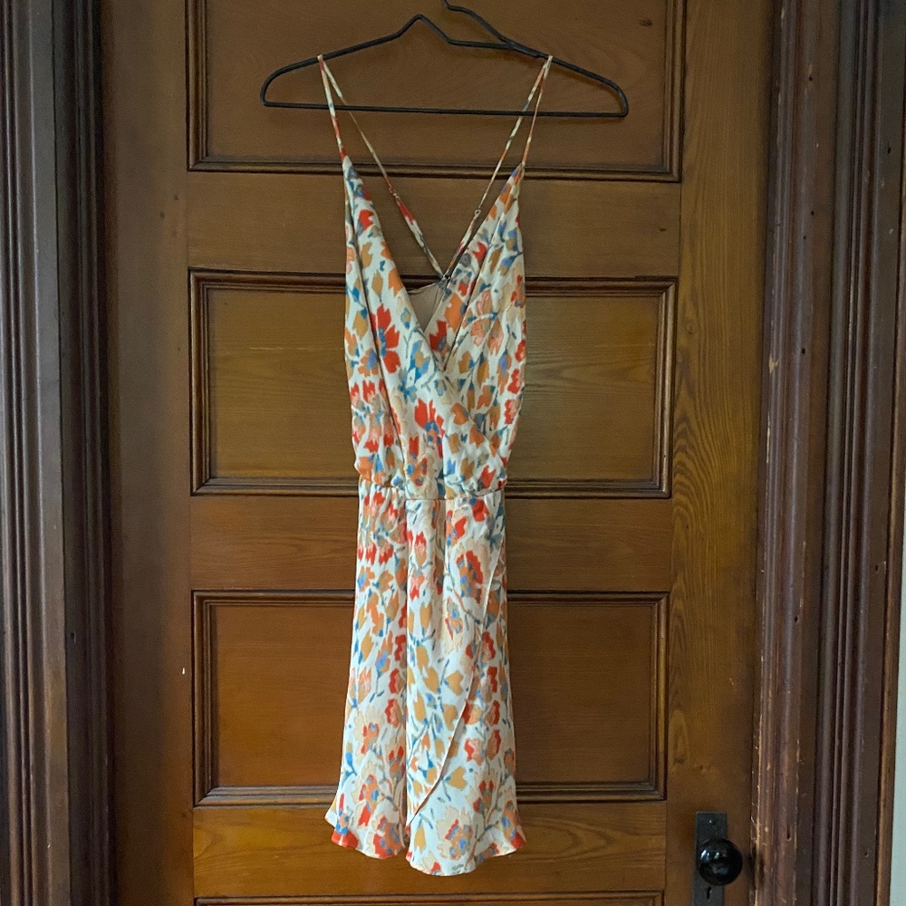 100% Silk - Haute Hippie Floral Dress Size S